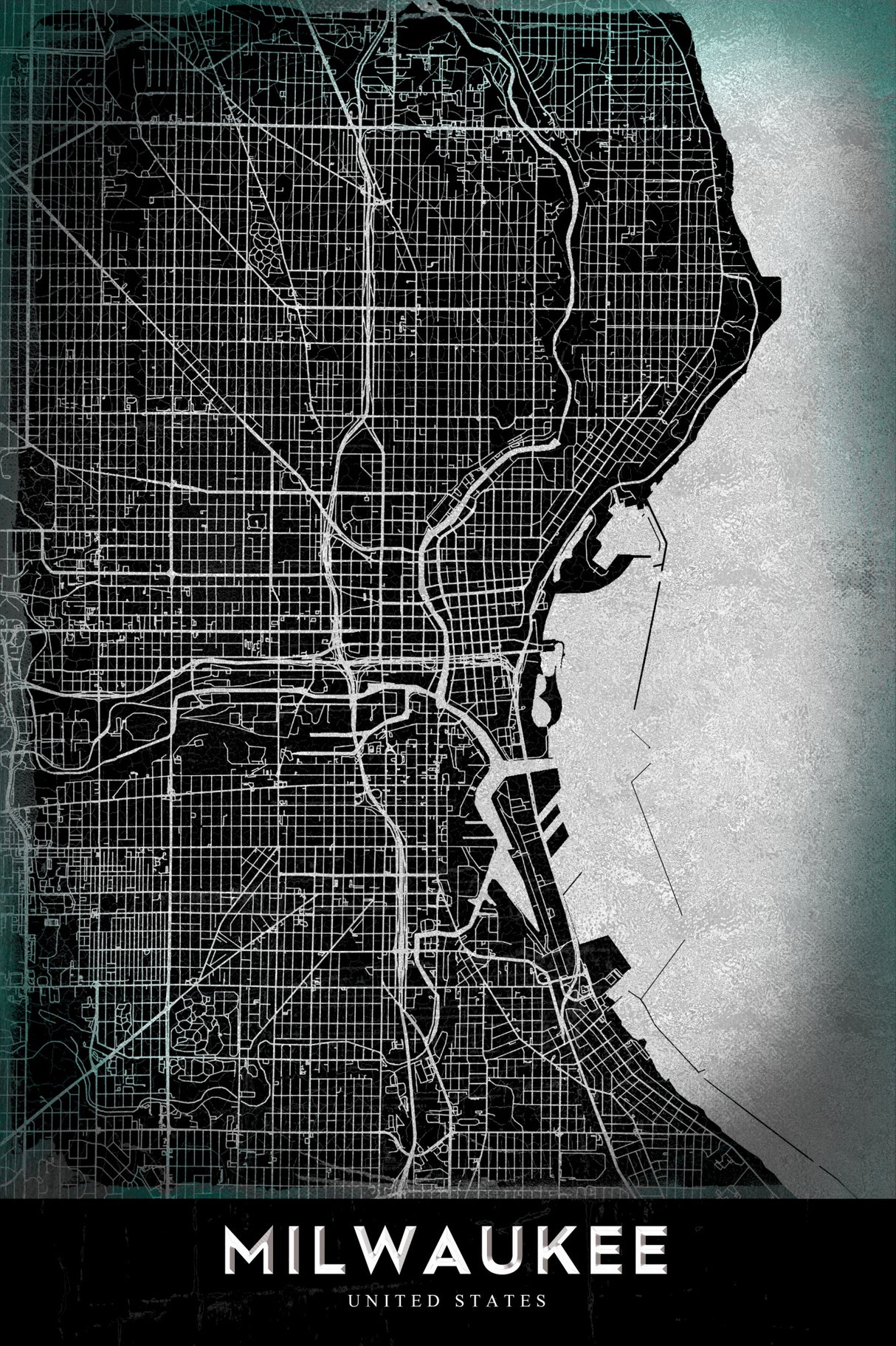 MILWAUKEE Poster och Canvastavla