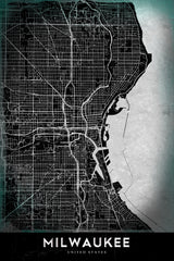 MILWAUKEE Poster och Canvastavla