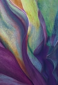 Maui leaf abstract Summer 2023 Poster och Canvastavla