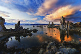 Magical Mono Lake Poster och Canvastavla