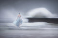 Ethereal Wave Poster och Canvastavla