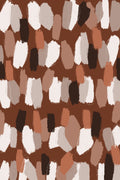 Pastel Earthy Strokes Pattern Poster och Canvastavla