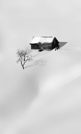 Winter in Romania Poster och Canvastavla