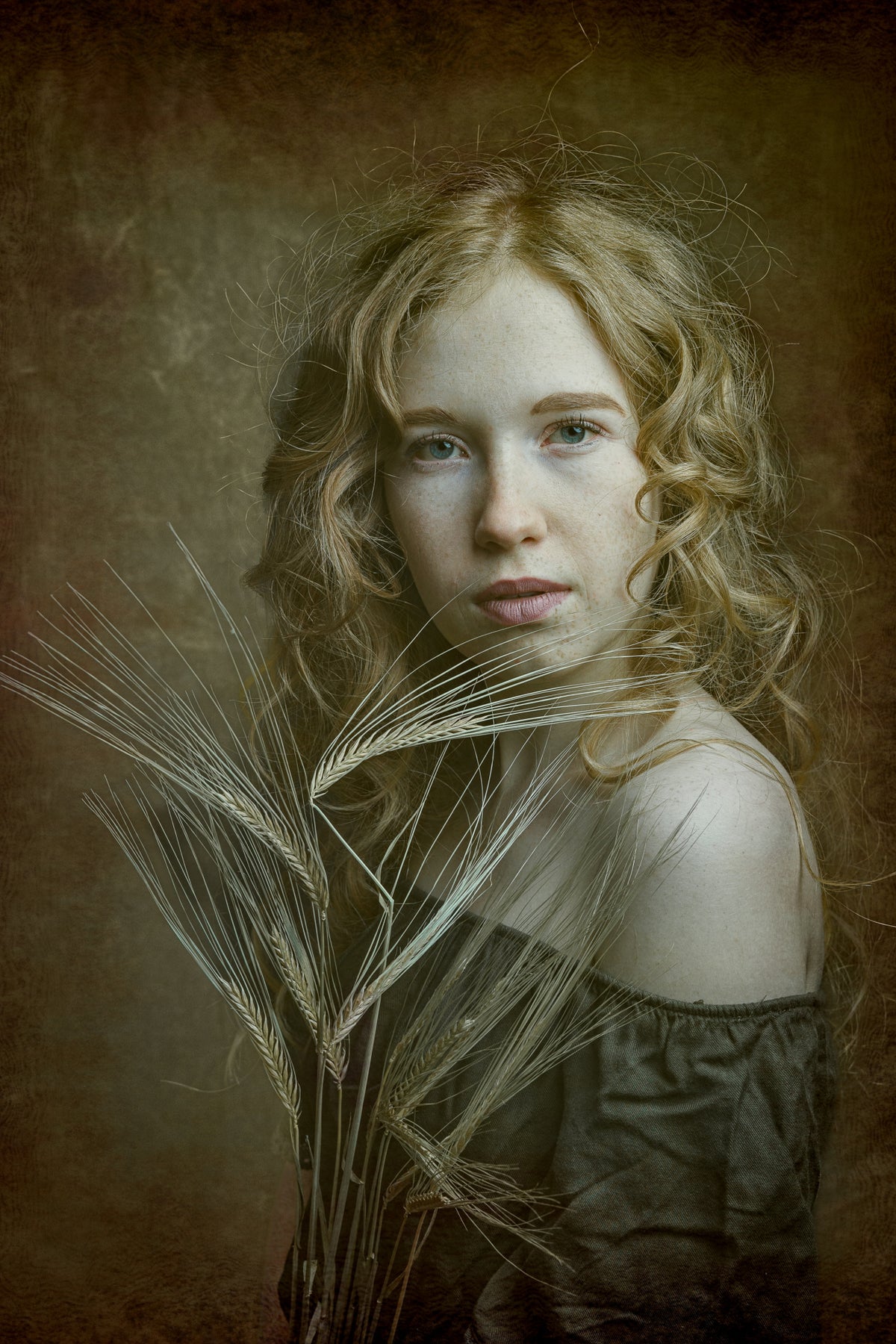 portrait of Corina Poster och Canvastavla