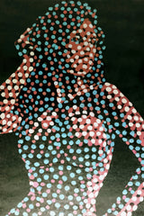 Woman in dots Poster och Canvastavla