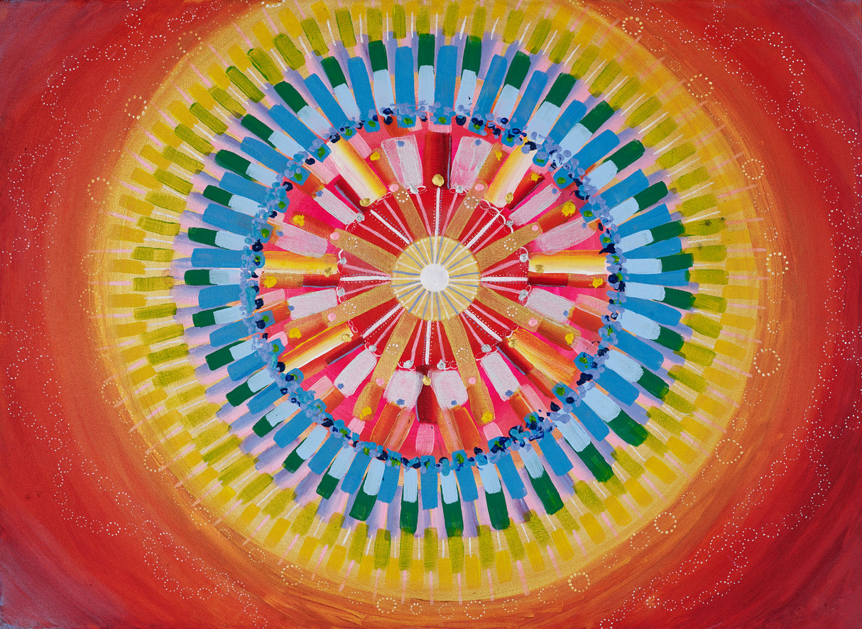 Mandala Energy Poster och Canvastavla
