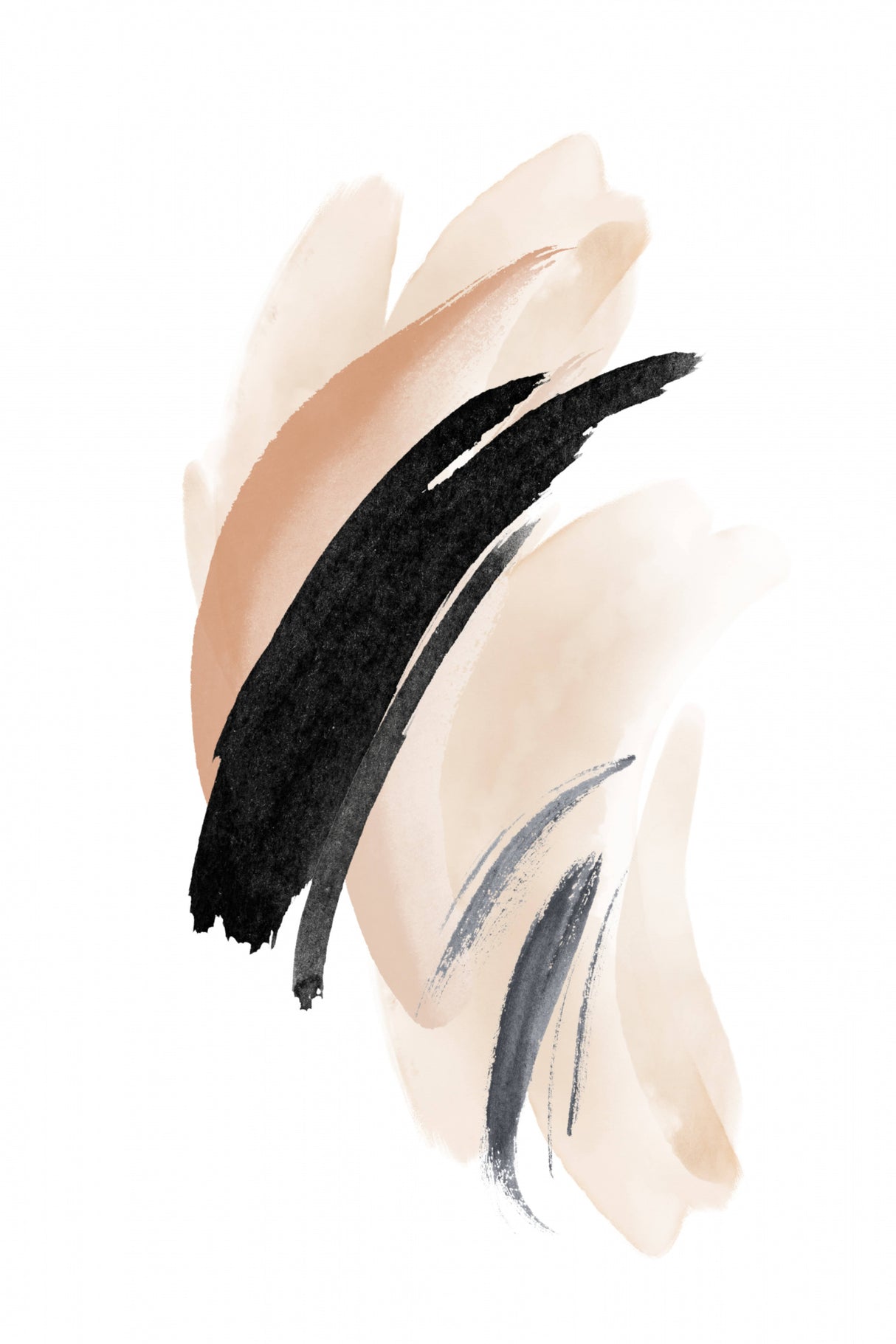 Simple Beige-2 Poster och Canvastavla
