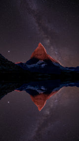 A mountain of stars Poster och Canvastavla