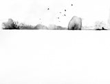 Snow Field Poster och Canvastavla