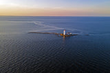 Tolbukhin lighthouse Poster och Canvastavla