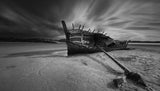 Bunbeg ShipWreck Poster och Canvastavla
