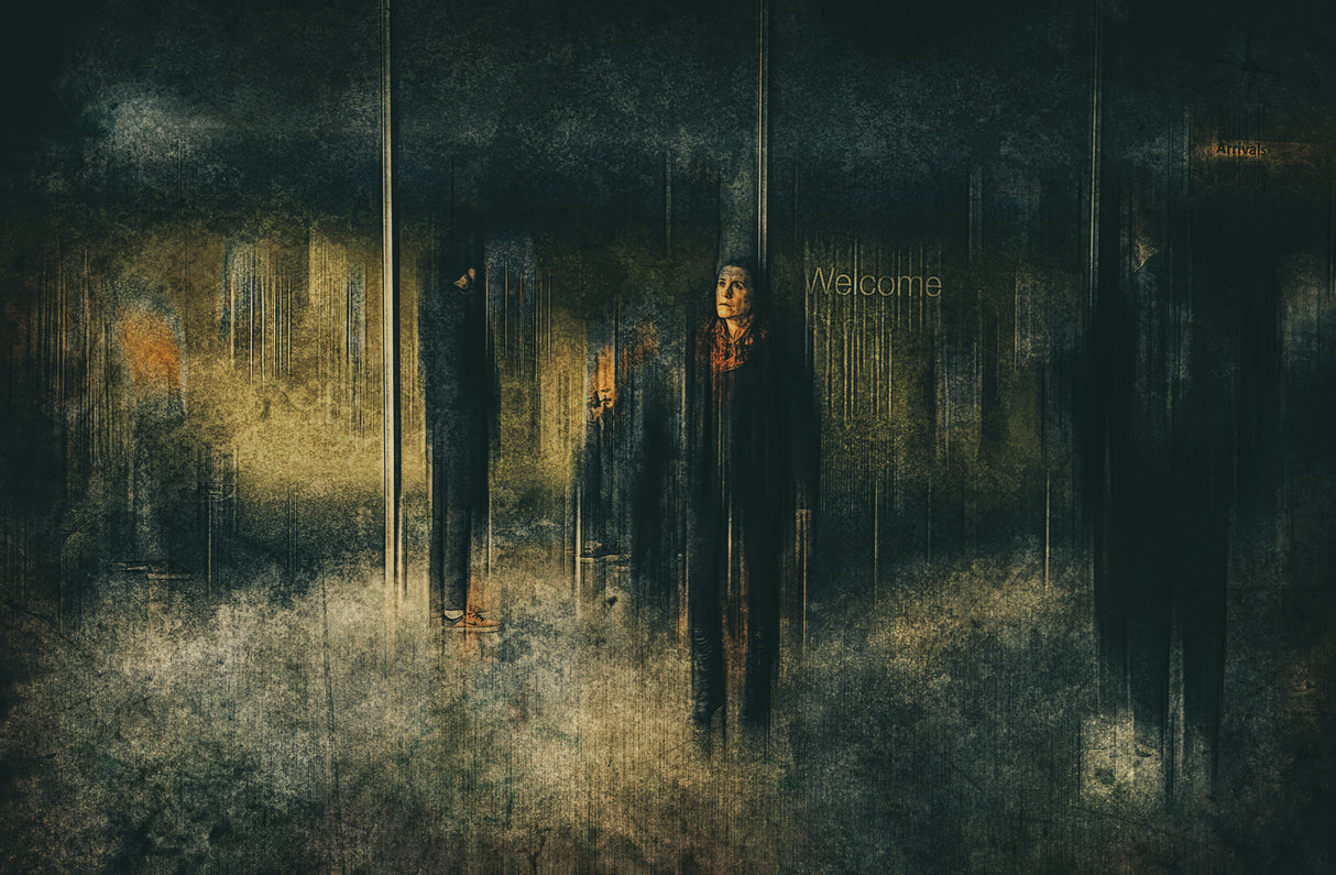 The lonely arrival Poster och Canvastavla