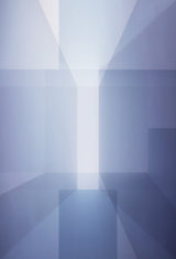 Abstract in blue Poster och Canvastavla