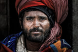 Man at the Pashupatinath Temple-III - Kathmandu Poster och Canvastavla