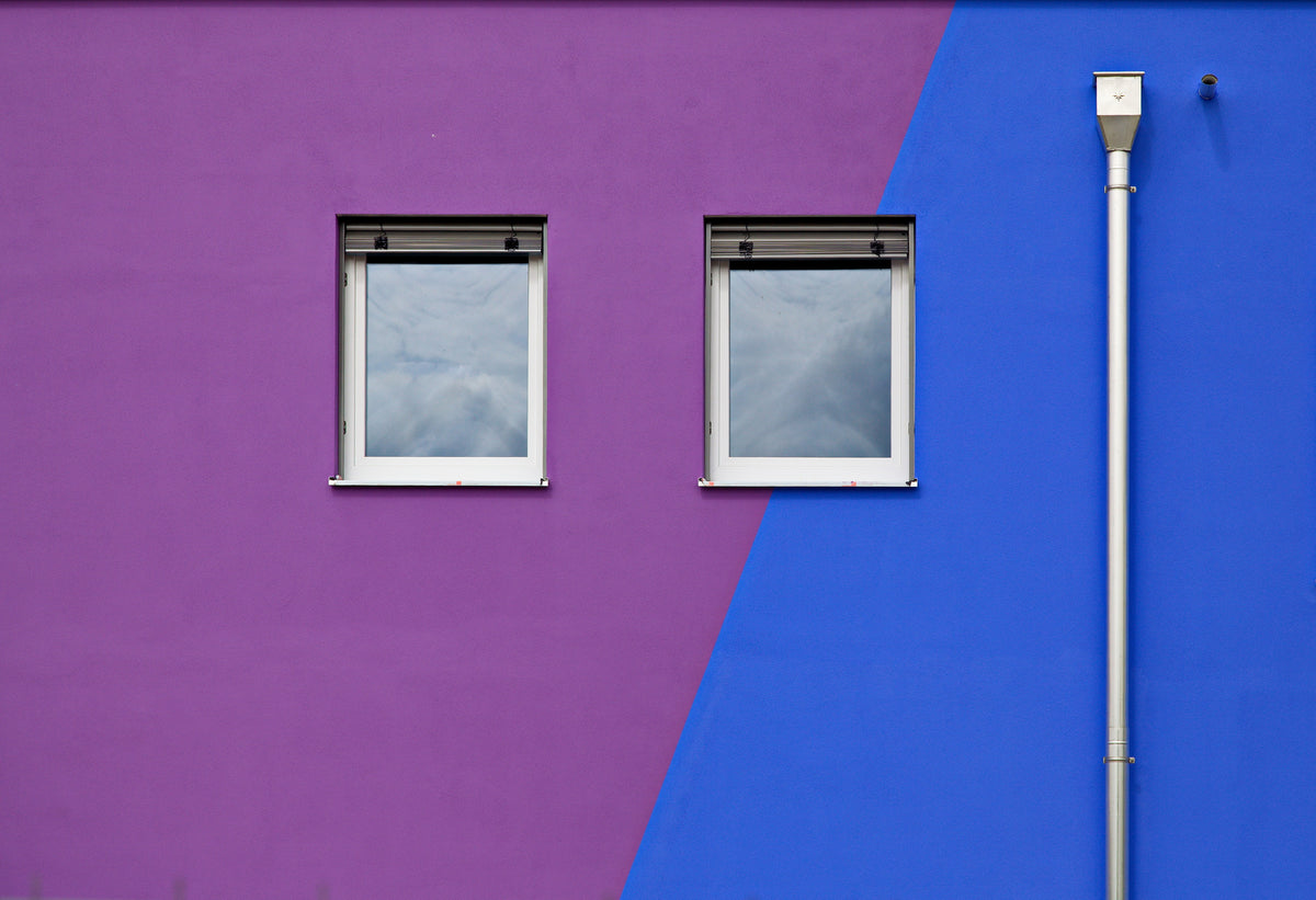 from purple to blue Poster och Canvastavla
