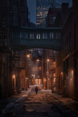 Under the Skybridge Poster och Canvastavla