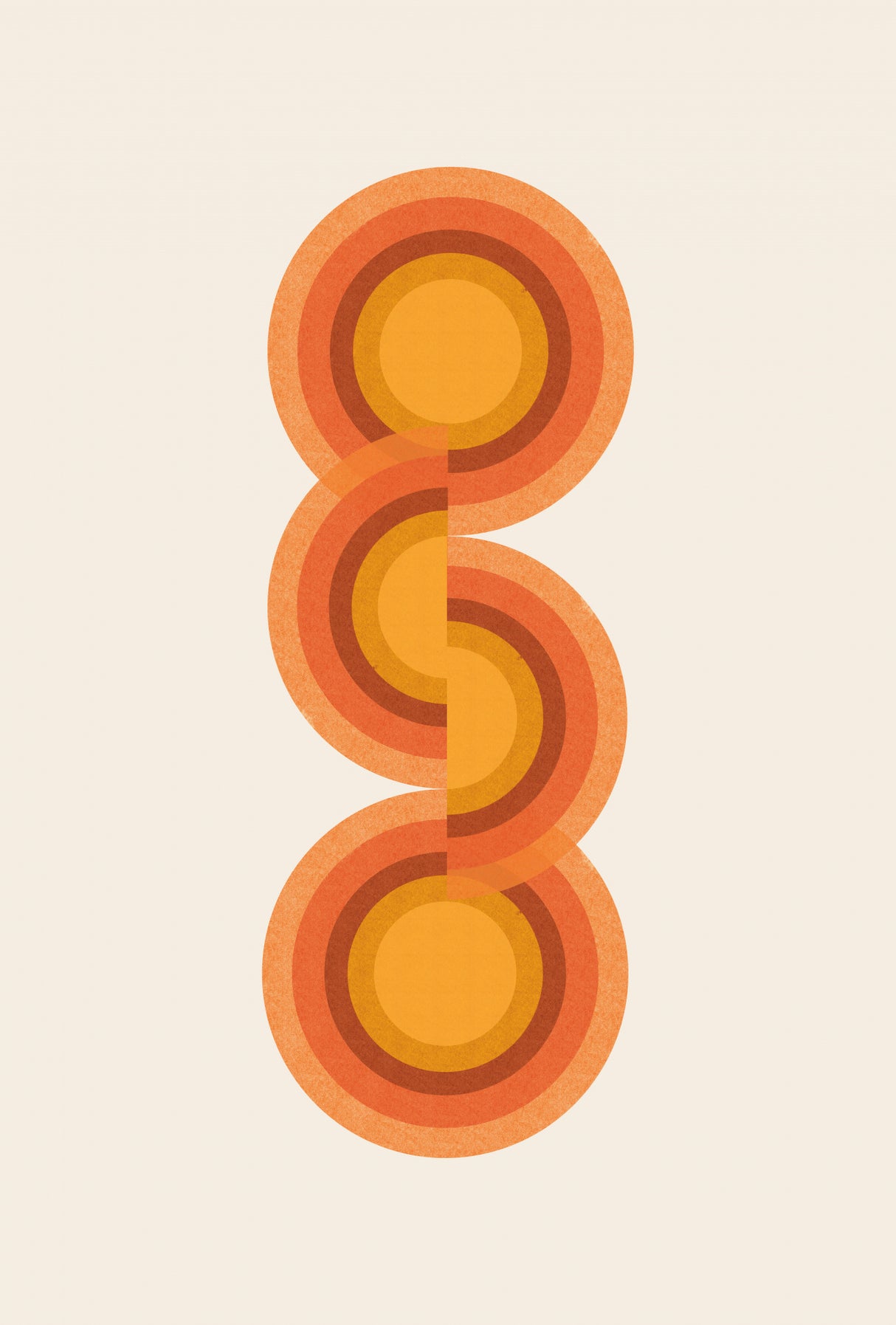 Retro Balance Poster och Canvastavla