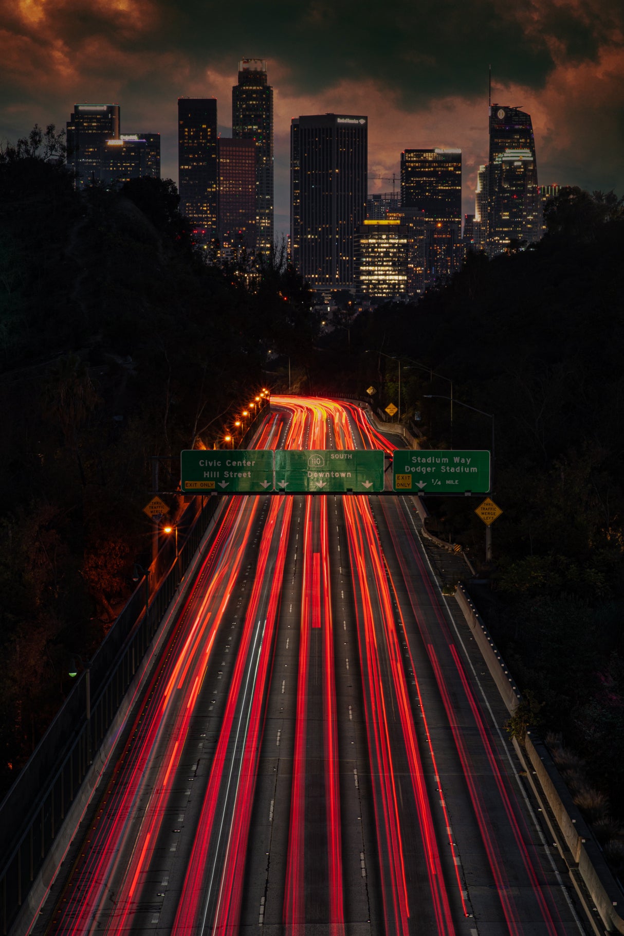 Los Angeles Poster och Canvastavla