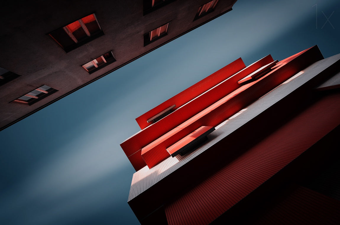 red Poster och Canvastavla