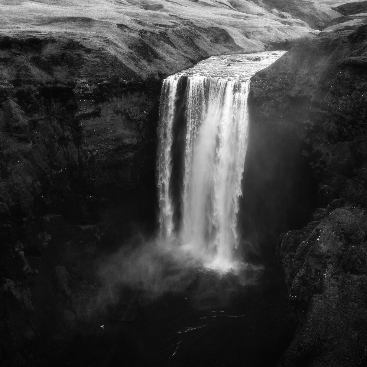 Skogafoss Poster och Canvastavla