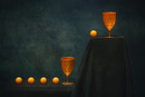 Geometric still life with balls Poster och Canvastavla