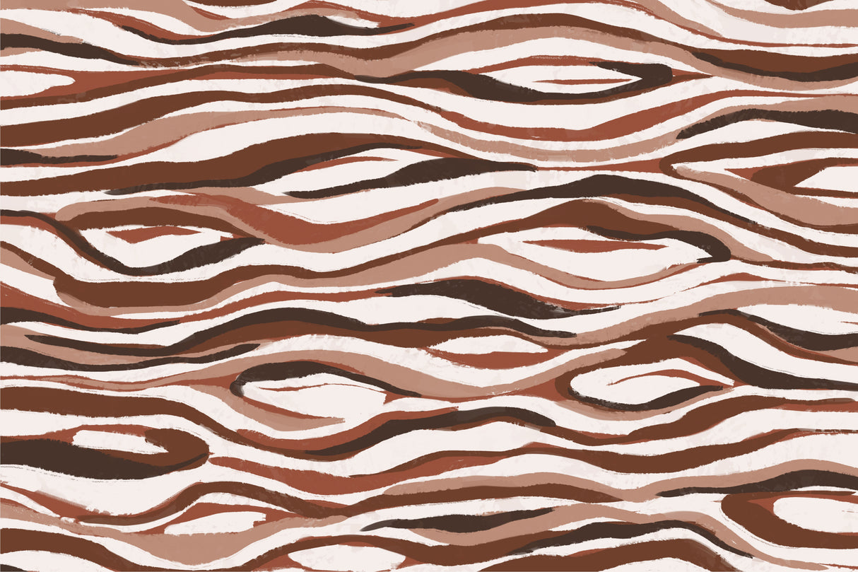Abstract Pastel Tree Bark Pattern Poster och Canvastavla
