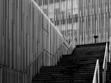 Black Stair Poster och Canvastavla