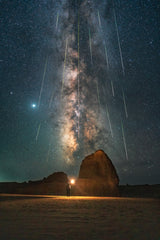Welcome the meteor shower Poster och Canvastavla