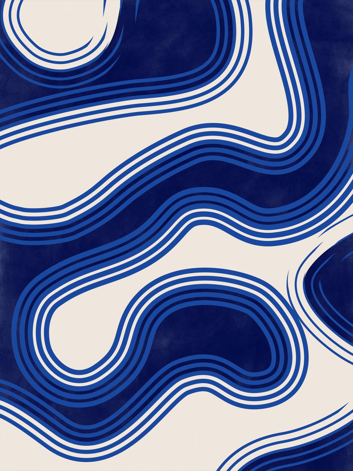 3x4 Aspectratio  Indigo6 Poster och Canvastavla
