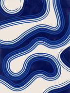 3x4 Aspectratio  Indigo6 Poster och Canvastavla