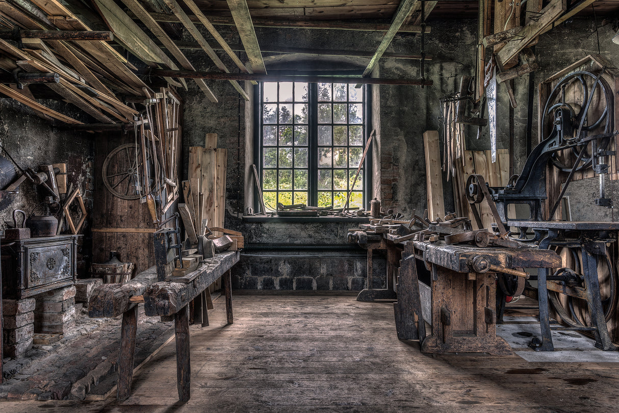 THe Carpenters workshop Poster och Canvastavla