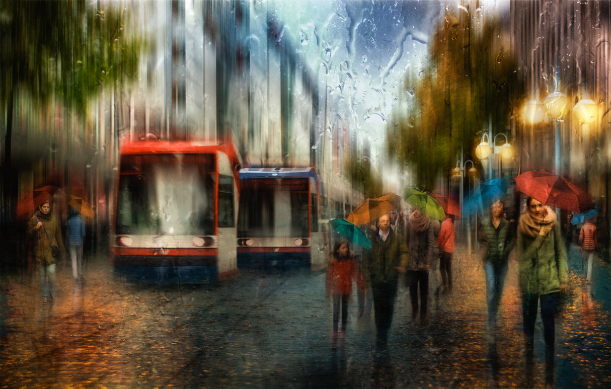 ...when people run in circles it's a very very mad world.... Poster och Canvastavla