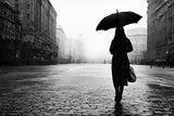 Walking Alone Poster och Canvastavla