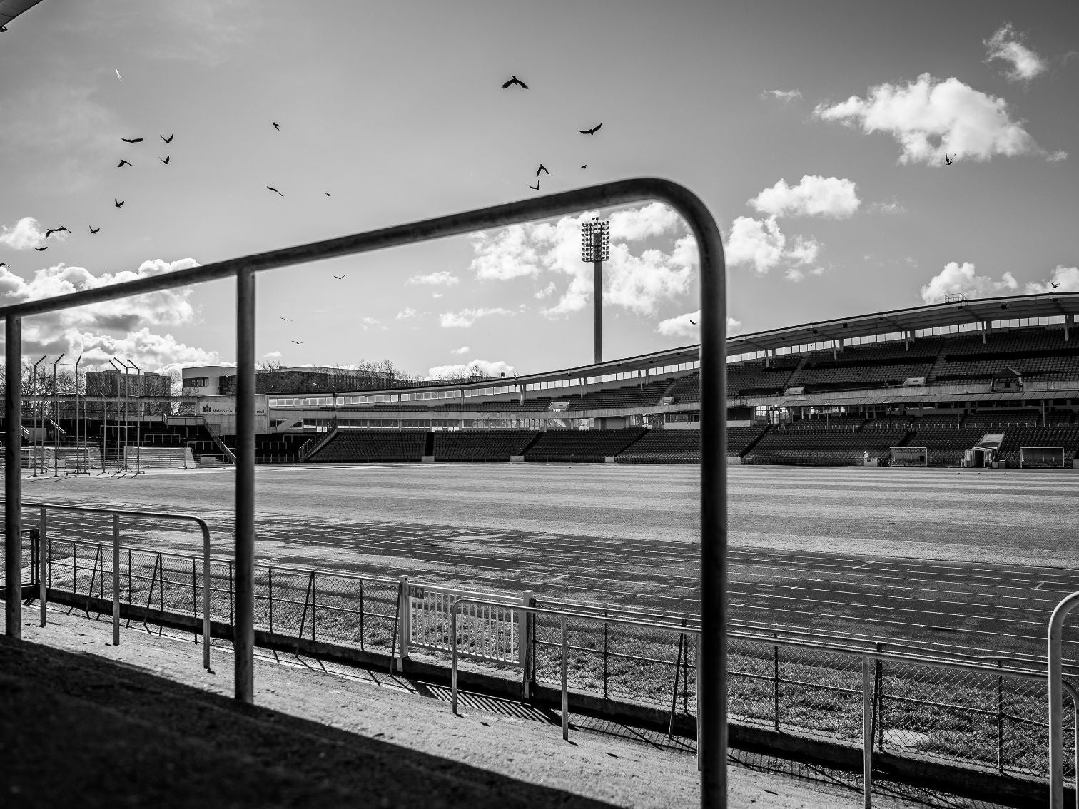 Malmö Stadion - vy från ståplats Christoffer Borg Mattisson