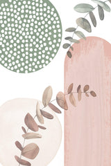 Sage Pink 3 Poster och Canvastavla