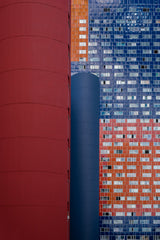 big city apartments Poster och Canvastavla