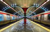 Metro Poster och Canvastavla