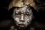 Ethiopian Suri tribes Poster och Canvastavla