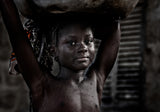Going for water-IV - Benin Poster och Canvastavla
