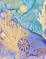 Sea Urchin Hideaway Poster och Canvastavla