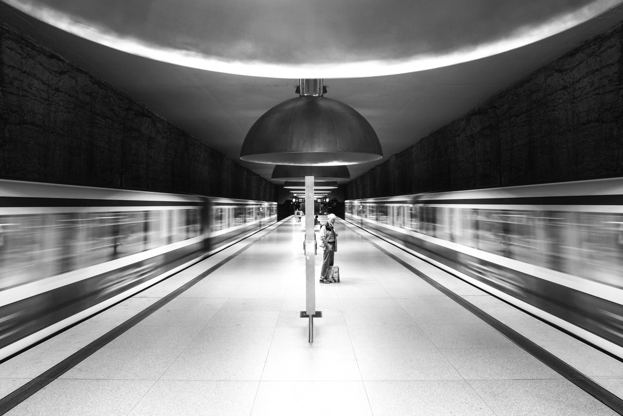 Metro Poster och Canvastavla