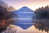 Mt. Fuji in Winter Poster och Canvastavla