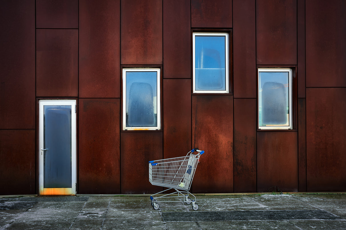 Shopping Center Poster och Canvastavla