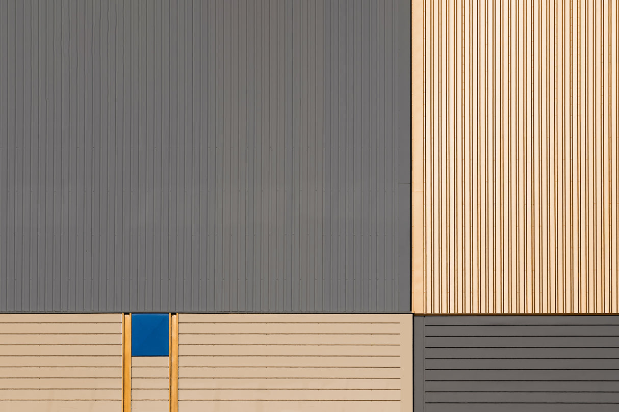 Blue in the square Poster och Canvastavla