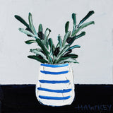 Navy Olive Poster och Canvastavla