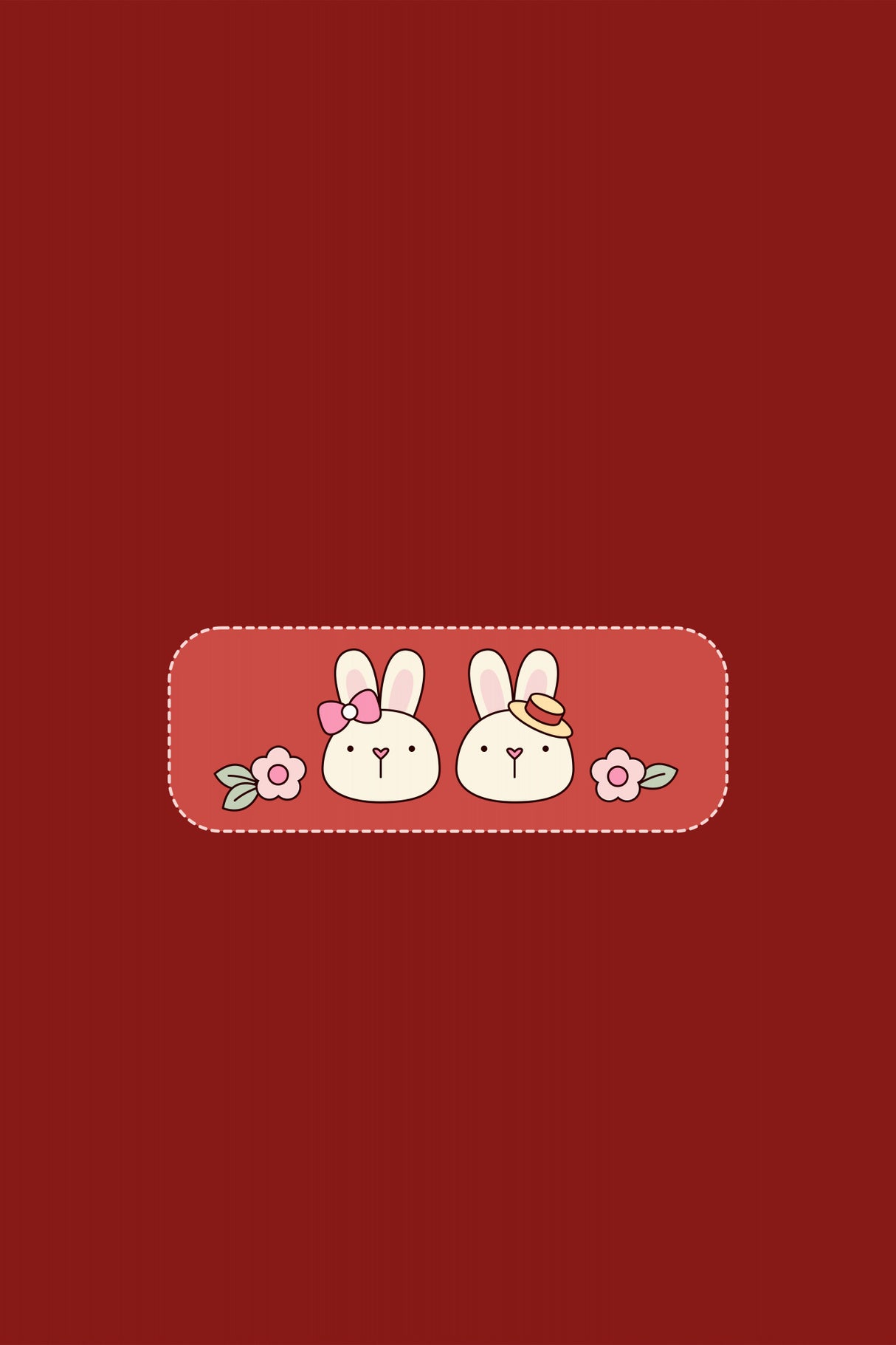 Bunny Bunny Love (1) Poster och Canvastavla