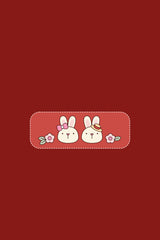 Bunny Bunny Love (1) Poster och Canvastavla