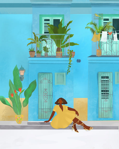 Cuba Poster PL Kitchen poster eller kökstavla