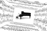 piano player Poster och Canvastavla