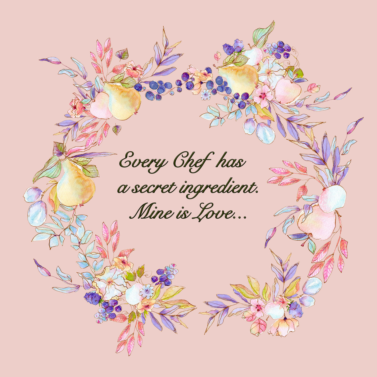 Quote Art for Kitchen 2 Poster och Canvastavla